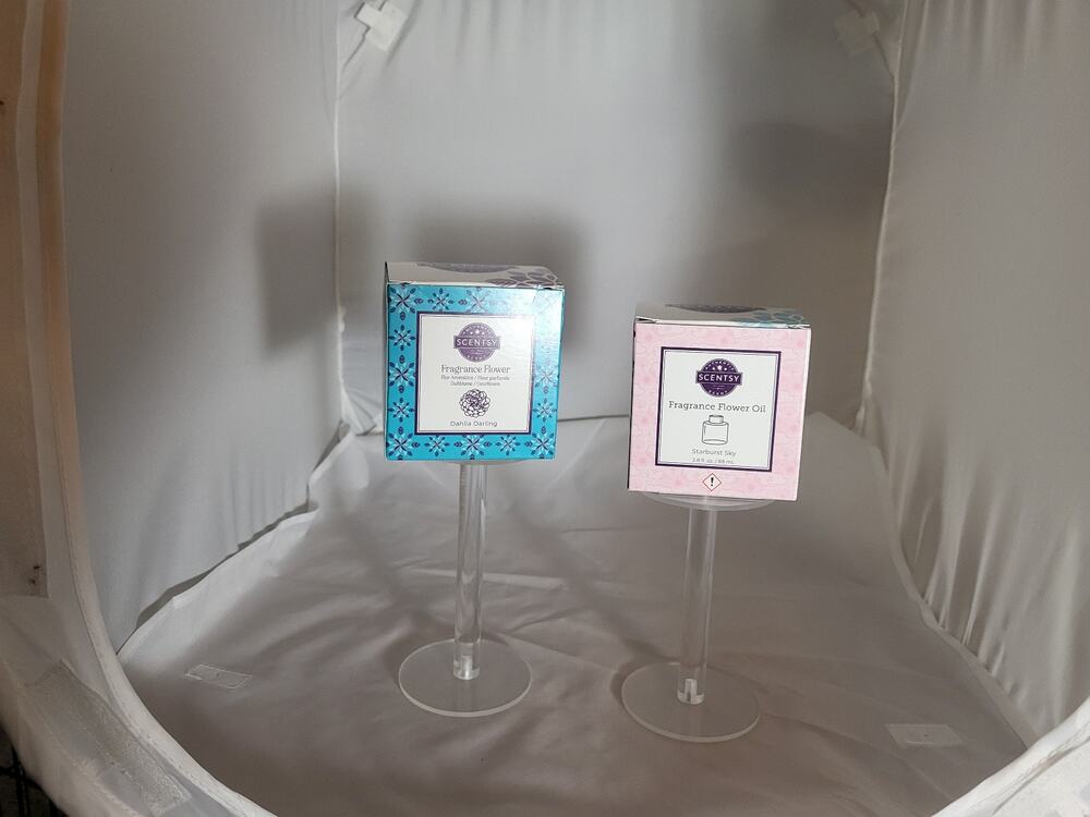 Scentsy fragrance flower dahlia darling and starburst sky